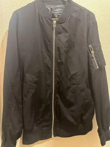UNION STATION 블랙 MA-1 자켓 M