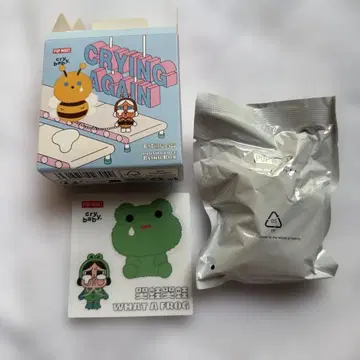 [ 정품 ] cry baby CRYING AGAIN WHAT A FROG