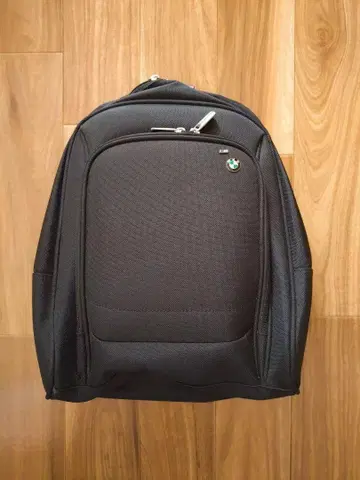 BMW 미사용 블랙 백팩