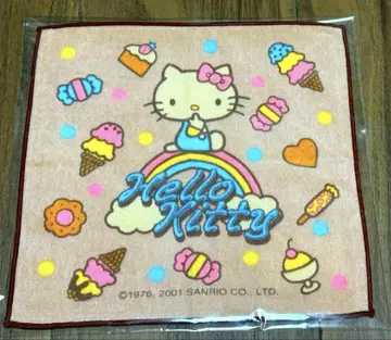 미사용 산리오 Hello Kitty 푸치 타월 스위츠 vivitix