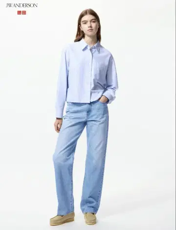 JW ANDERSON 스트레이트 청바지 26 긴 길이