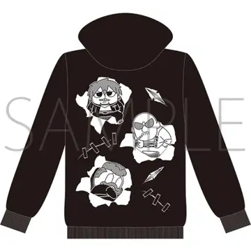 와샤가나 후드티 L 사이즈