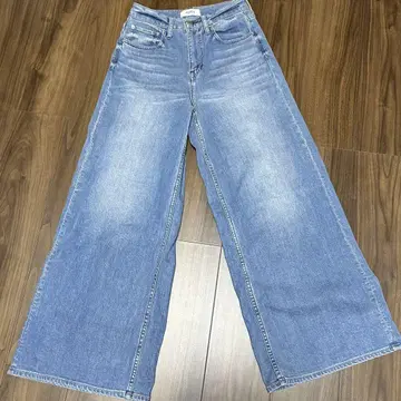 HEALTY DENIM Wild Ginger 하이라이즈 배기 데님 24