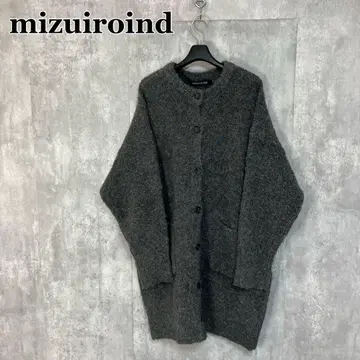 mizuiroind 링얀 와이드 니트 가디건
