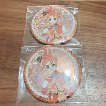 영화 프리큐어 블루라 홀로그램 캔뱃지 키미프리 큐어 윙 x 2