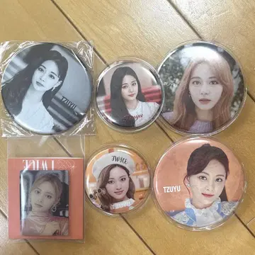 TWICE TZUYU 캔뱃지 6개 세트