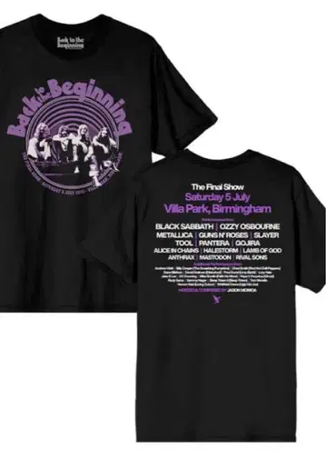 Back To The Beginning Event Tee L 사이즈