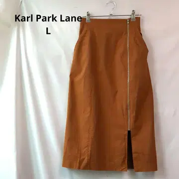 컬 파크 크레인 타이트 스커트 L 5호 카멜 포켓 스타일리쉬