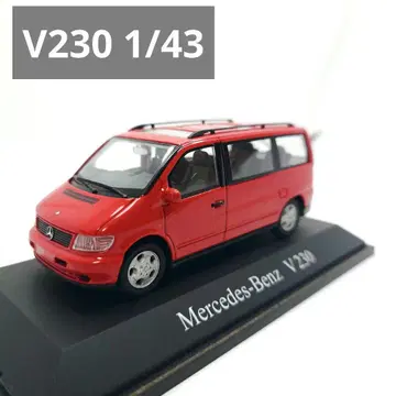 메르세데스 벤츠 V230 1/43 미니카 V클래스 빨간색
