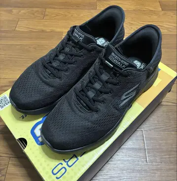스케쳐스 GO WALK FLEX-NEW WORLD 블랙 27.5cm