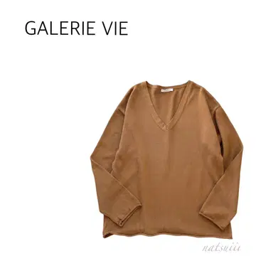 GALERIE VIE 투모로우랜드 코튼 V넥 풀오버