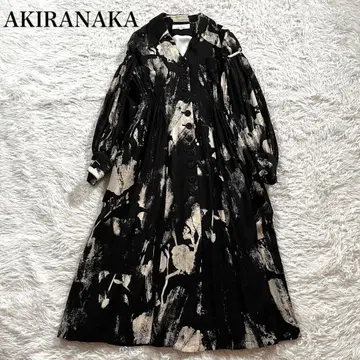 아키라나카 Diantha shirt dress BK 원피스