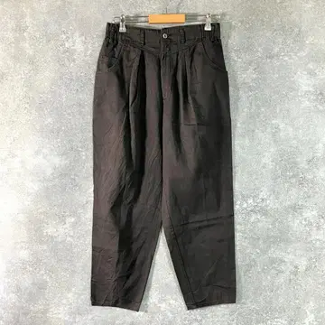 DOCKERS 코튼 팬츠 빈티지 와이드 브라운 TALON 지퍼