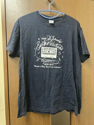 마츠다 세이코 40주년 투어 T셔츠 스태프용 L사이즈