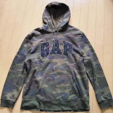 GAP 카모플라쥬 후드 부착 후드티 L 사이즈