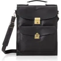 키와다 숄더백 블랙 남성용 일본제 세련된 비즈니스