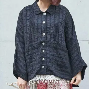 스티치 SH 개더 겉옷