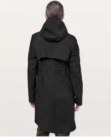 Lululemon 후드 부착 마운틴 후드티 블랙 4 사이즈