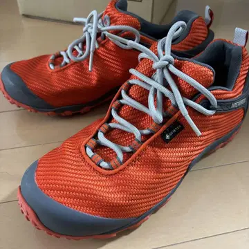 MERRELL GORE-TEX 오렌지 신발