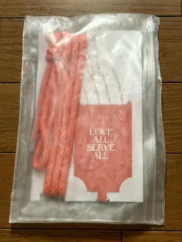 후지이 카제 HELP EVER HURT NEVER 스마트폰 스트랩 오렌지