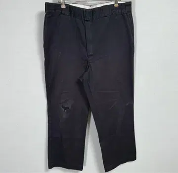 90s USA Dickies 874 블랙 워크 팬츠