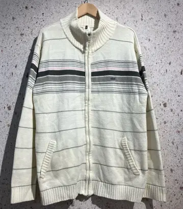 90s-00s VANS 하이넥 지퍼 가디건 반스 미국 기획