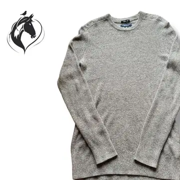 American Eagle 크루넥 니트 스웨터 카멜