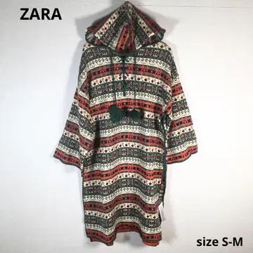 상태 좋음 ZARA 자라 니트 판초 롱 니트 원피스