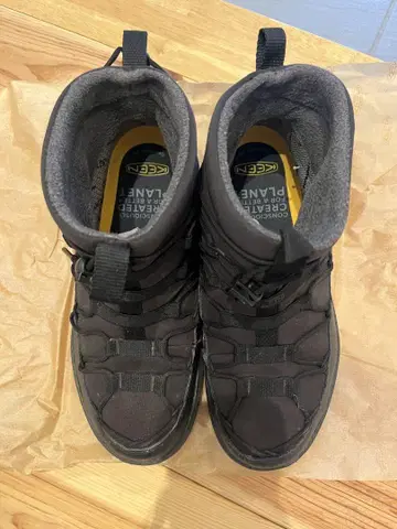 KEEN 블랙 부츠 26.5cm