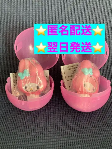 새상품 익명 배송 산리오 사진 프레임 마스코트 마이멜로디 2개 세트