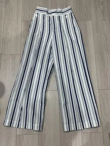 Steven Alan 스트라이프 와이드 팬츠