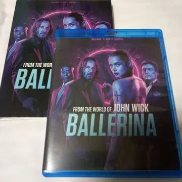 발레리나 2025 해외판 Blu-ray 존 윅
