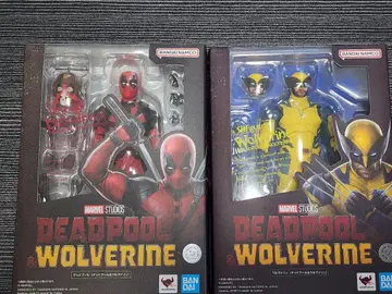 [최종 가격 인하] s.h.figuarts 데드풀 & 울버린