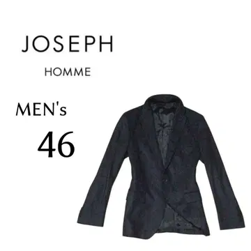 새상품급 남성용 46 JOSEPH HOMME 울 테일러드 자켓 블랙 컬러