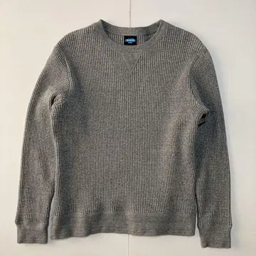 KAVU 카부 와플 긴팔 서멀 티셔츠 그레이 두꺼운 소재