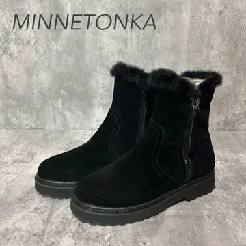 새상품급 MINNETONKA 미네통카 사이드 지퍼 부츠