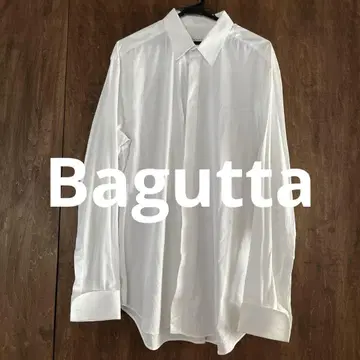 Bagutta/바구타 드레스 셔츠 긴팔 화이트