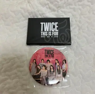 TWICE 업그레이드 혜택 도쿄돔 트레이딩 카드 캔 배지