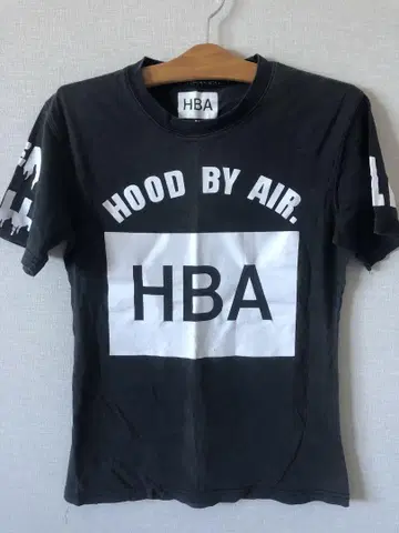 Hood By Air HBA 티셔츠 블랙