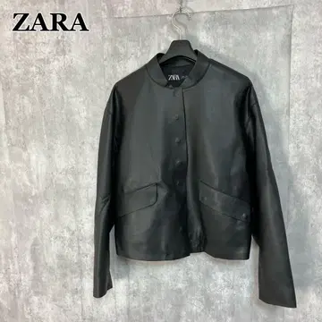 ZARA 페이크 가죽 자켓 S