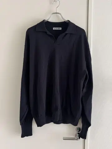캡틴선샤인 Cotton Knit Skipper Shirt