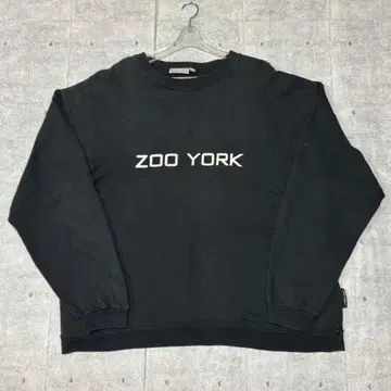 90s 00s ZOO YORK 센터 로고 맨투맨 트레이닝복 즈 요크