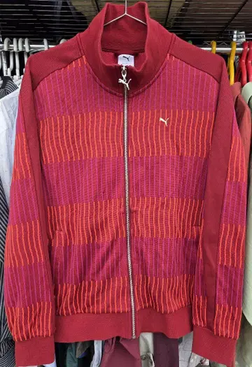 Puma 스트라이프 집업 자켓