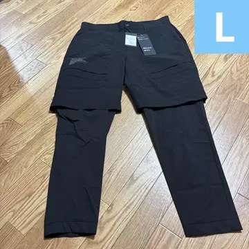 워프 바지 롱 바지 팬츠 L 사이즈