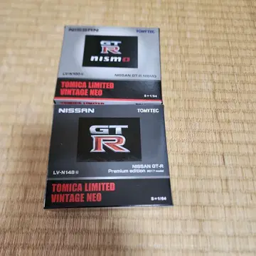토미카 리미티드 빈티지 네오 R35 GT-R 2대 세트 (개봉품)