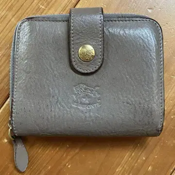 일비종떼 접이식 지갑 그레이