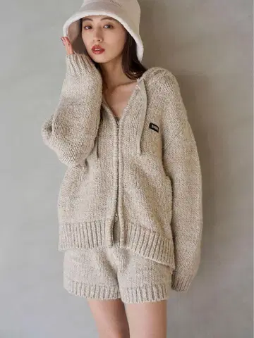 [ 미사용 새상품 ] SNIDEL 로빙 니트 후디
