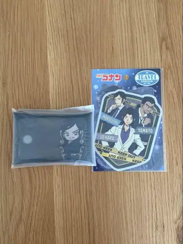 명탐정 코난 모로후시 타카아키 클리어 멀티 케이스 트래블 스티커