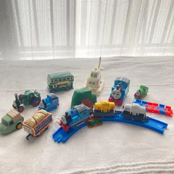 프라레일 시리즈 토마스와 친구들 캐릭터 완구 묶음 판매 세트