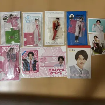 카나사시 잇세이 ISSEI 아크릴 스탠드 메모장 미니 사진